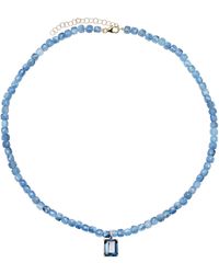 Soul Journey Jewelry - Deep Dive Aquamarine Necklace - Lyst
