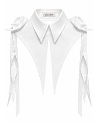 Julia Allert - Sculptural Satin Statement Collar – - Lyst