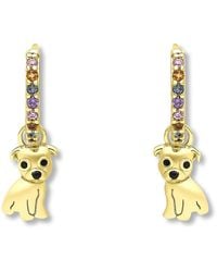 Cloud Haven - Pit Bull Hoop With Cz Stones - Lyst