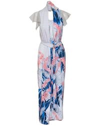 ARTISTA - Freya Vibrant Floral Printed Maxi Dress - Lyst