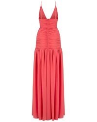 Herfetch - Neutrals Maxi Peachy Dress-Coral - Lyst