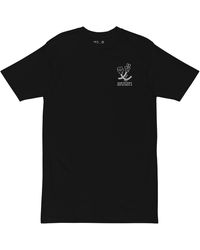 Anchor and Crew - Gustatory Originals Sustainability Crisis Heavy Cotton Embroidered T-Shirt - Lyst