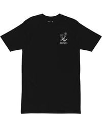 Anchor and Crew - Gustatory Originals Sustainability Crisis Heavy Cotton Embroidered T-Shirt - Lyst