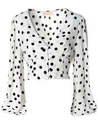 AGGI by HALEWSKI - Alicia Bit Of Blouse - Lyst