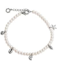 Cier - Ocean Shell Pearl Bracelet - Lyst