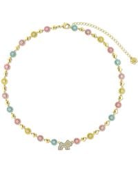 Cloud Haven - Crystal Daisy Logo Necklace - Lyst