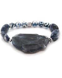 Ebru Jewelry - Natural Agate Stone Emotional Balance Bracelet - Lyst