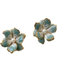 The Pink Reef - Small Double Floral - Lyst