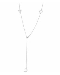 Silver Moon - Celestia Sterling Necklace - Lyst