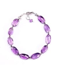 Mineralgems•Studio - Top Quality Amethyst Bracelet - Lyst
