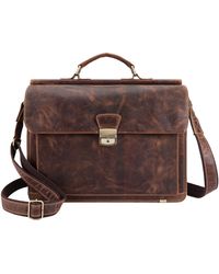 Lloyd Baker - Thane Leather Briefcase - Lyst