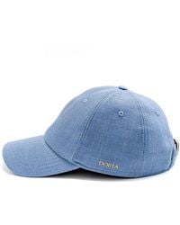 DORIA 1905 - Denim Baseball Cap - Lyst