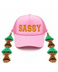 Julia Clancey - Sassy Tassel Dorado Trucker Cap - Lyst
