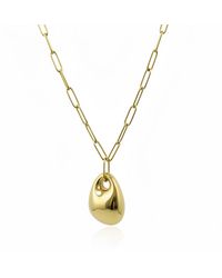 Vicky&Nico - Oval Pendant Necklace - Lyst