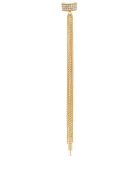 SALLY SKOUFIS - Destiny Chain Ear Cuff With Made Cz Diamond Stimulant - Lyst
