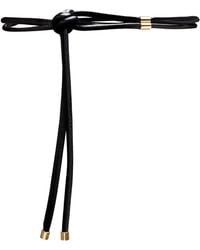 BeltBe - Skinny Wrap Leather Belt - Lyst