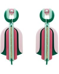 Gissa Bicalho - Handmade Acrylic Earring Protea - Lyst