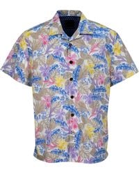 lords of harlech - Ralph Flat Tropical Camp Shirt - Lyst