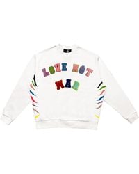 Quillattire - Love Not War Sweatshirt - Lyst