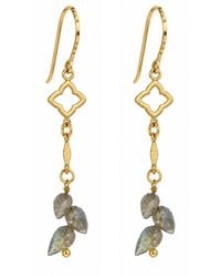 Rachel Nathan - Classic Hook: Labradorite Petals - Lyst
