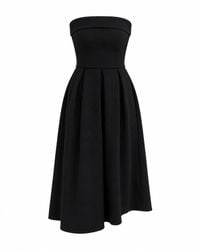 Girl In Mind - Danni Strapless Bandeau Midi Dress - Lyst