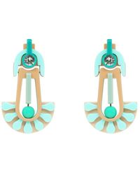 Gissa Bicalho - Handmade Acrylic Earring Dandelion - Lyst