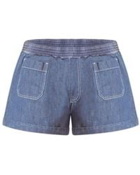 Known Supply - Pull On Denim Shorts - Lyst