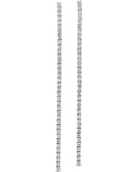 SALLY SKOUFIS - Flirtation Earring With Made Diamonds - Lyst