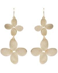 Marcia Moran - Kaui Double Flower Earrings - Lyst