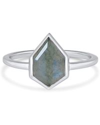 Zohreh V. Jewellery - Labradorite Kite Ring Sterling Silver - Lyst