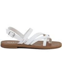 Rag & Co - Sloana Strappy Flat Sandals By Rag & Co - Lyst