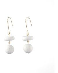 By Chavelli - Bead Dangle Earrings - Lyst