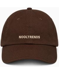 Nooltrends - Mocha Embroidered Cap - Lyst
