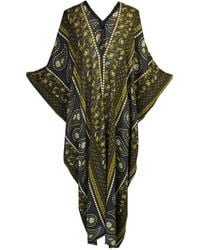 Jennafer Grace - Caspian Paisley Border Caftan - Lyst