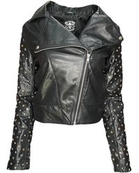 Any Old Iron - And Super Stars Studded Leather Moto - Lyst