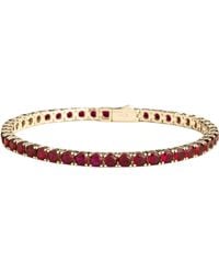 Juvetti - Ciclo Tennis Bracelet Set With Ruby - Lyst
