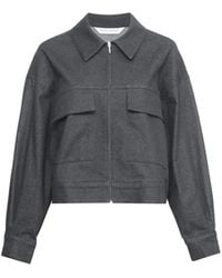 Audrey Vallens - Denim Affair Jacket Noir - Lyst