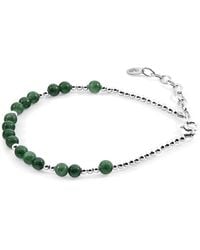 Anchor and Crew - Agate Sienna & Stone Bracelet - Lyst