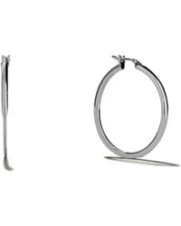 Onia - Basic Large O-Hoops - Lyst