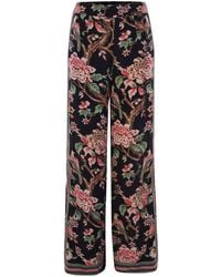 Raishma - Floral Wide-Leg Trousers - Lyst