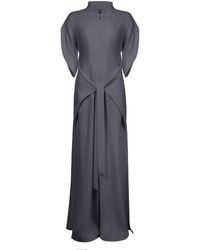 Monosuit - Jumpsuit Viscose Lea With Pants- Skirt - Lyst