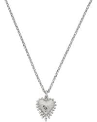 Zoe & Morgan - Mini Heart Rays Necklace - Lyst