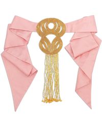 Julia Clancey - Leia Embroidered Necklace - Lyst