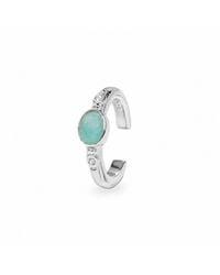 Zohreh - Amazonite & Sapphire Ear Cuff Sterling - Lyst