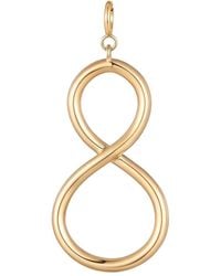 Larisa Beaumont - Infinity Charm – 14K Solid Pendant - Lyst