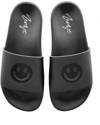 Zenzee - Smiley Face Slide Sandals - Lyst