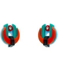 Gissa Bicalho - Handmade Acrylic Earring Short Protea - Lyst