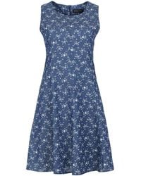 Conquista - Floral Cloche Dress - Lyst