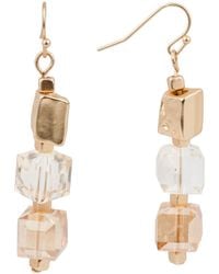 Saachi - Bead And Stone Dangle Earrings - Lyst