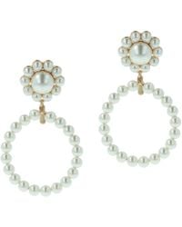 Otazu - Classic Pearl Earrings - Lyst